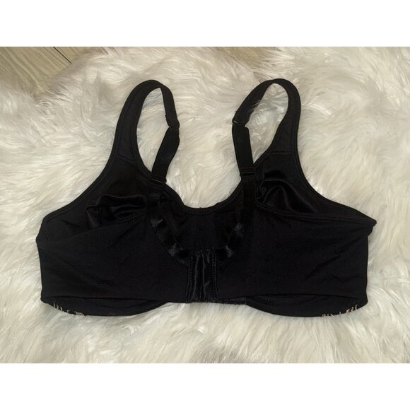 Playtex Secrets Super Soft Hidden Underwire Minimizer Bra Womens 36C Black 4593 - Picture 4 of 6